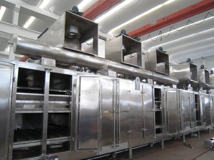 DWT系列脫水蔬菜帶式干燥機